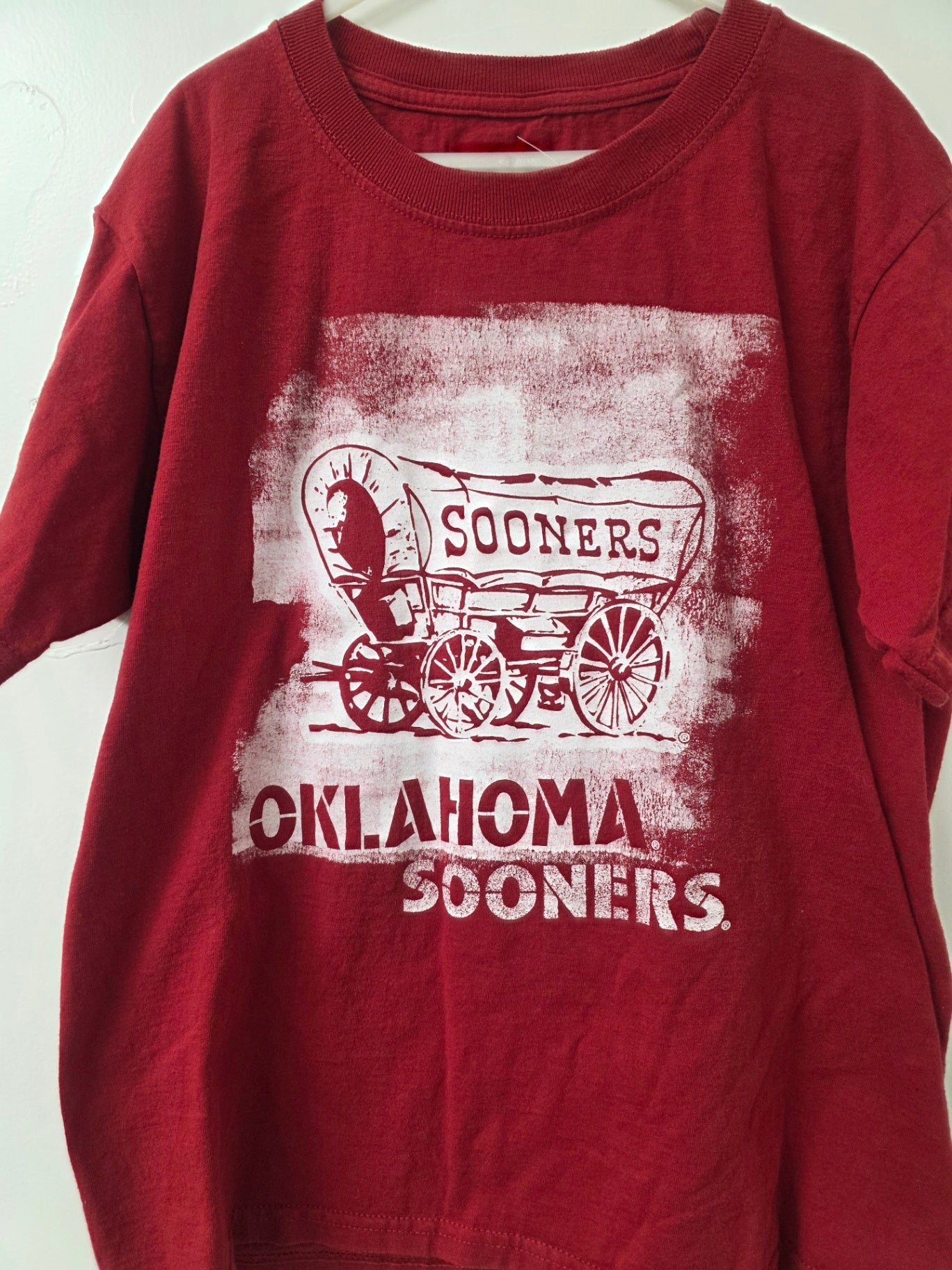 Russell Oklahoma Sooners T-Shirt M(8) Red