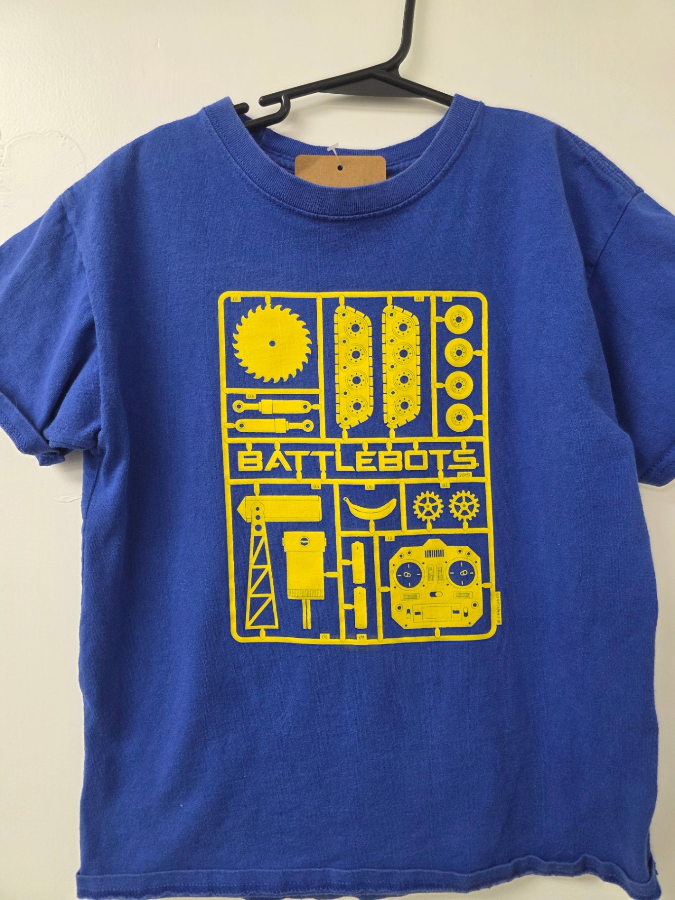 Battle Bots T-Shirt YM Blue