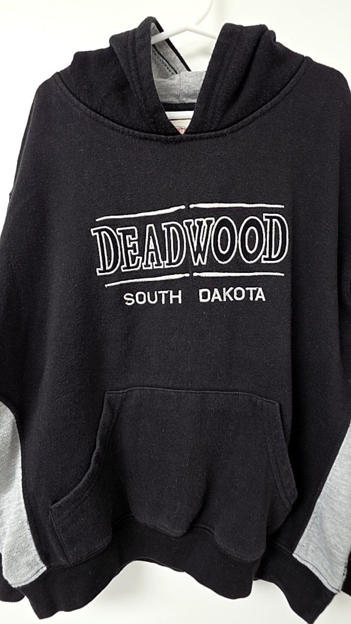 Maverick Trading Post Hoodie Black and Gray