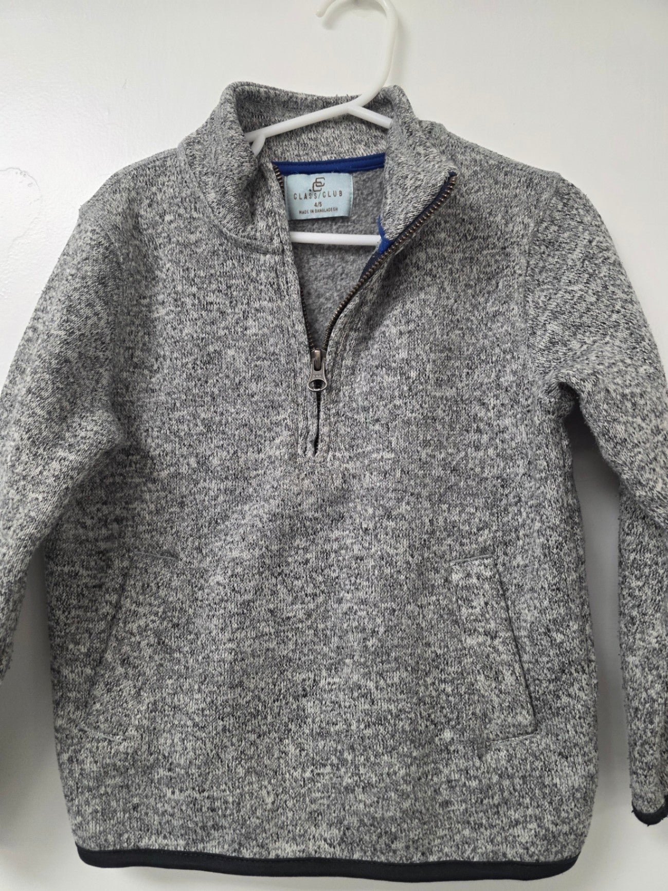 Class/Club Pullover 4/5 Gray