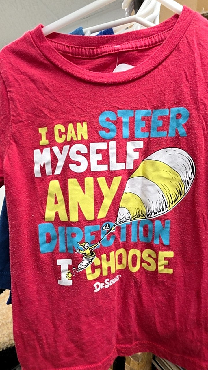 Dr. Seuss T-Shirt 3T Red