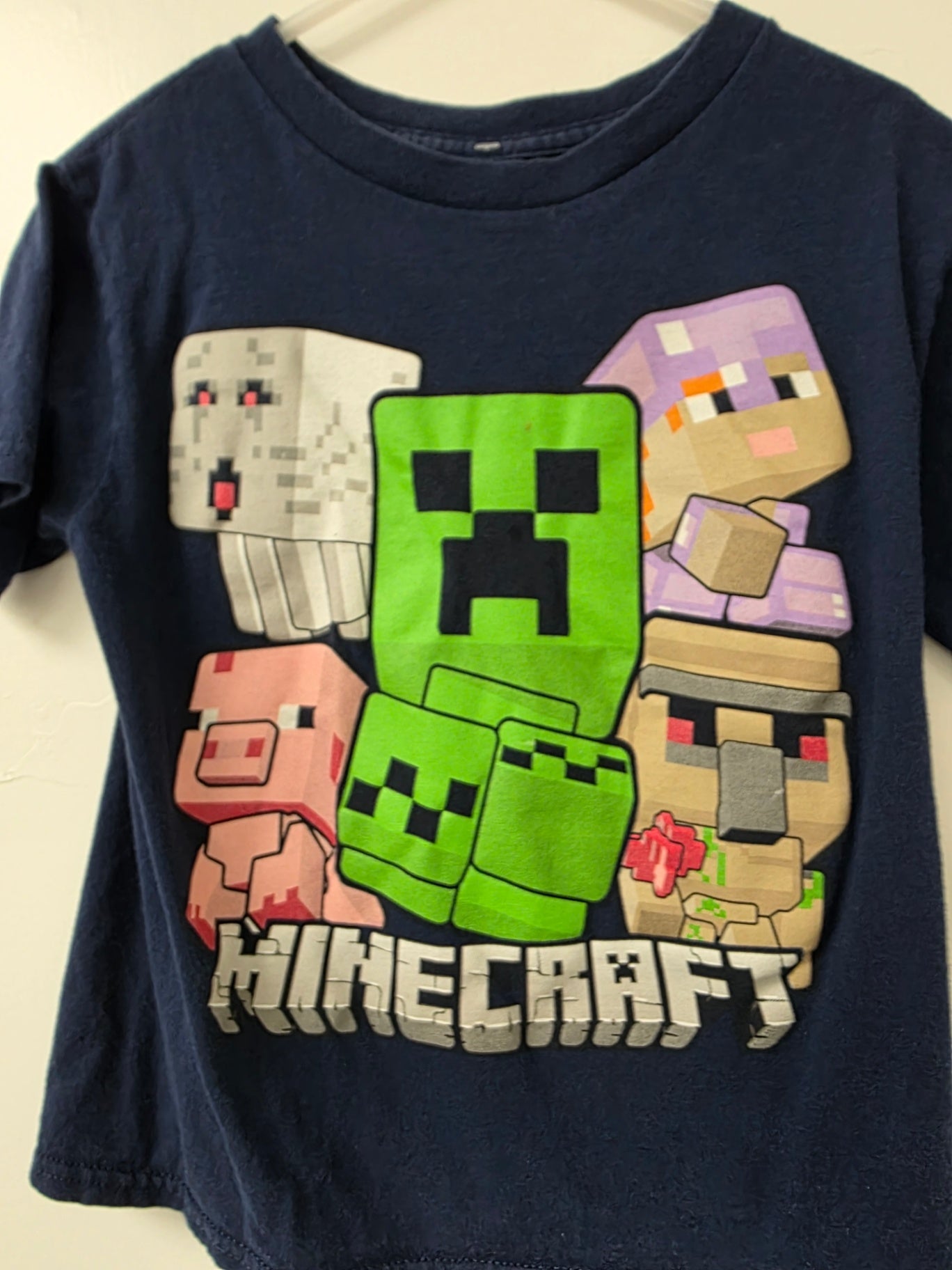 Mojang T-Shirt XS Navy blue