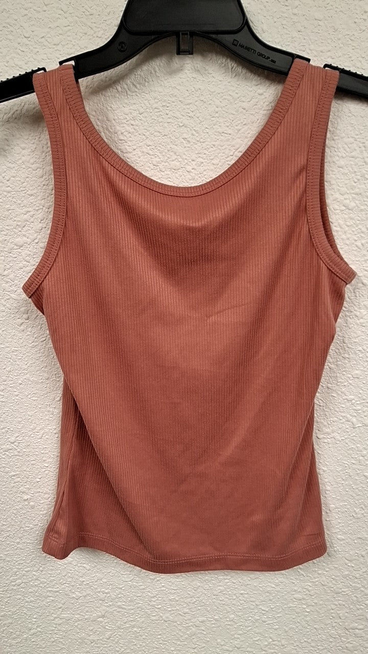 Simply Basic Tank Top S Pink