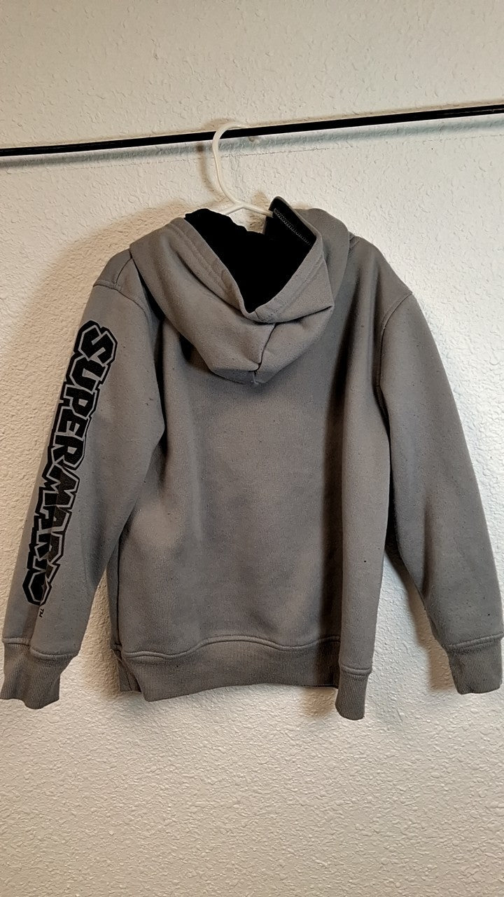 Super Mario Hoodie S Gray
