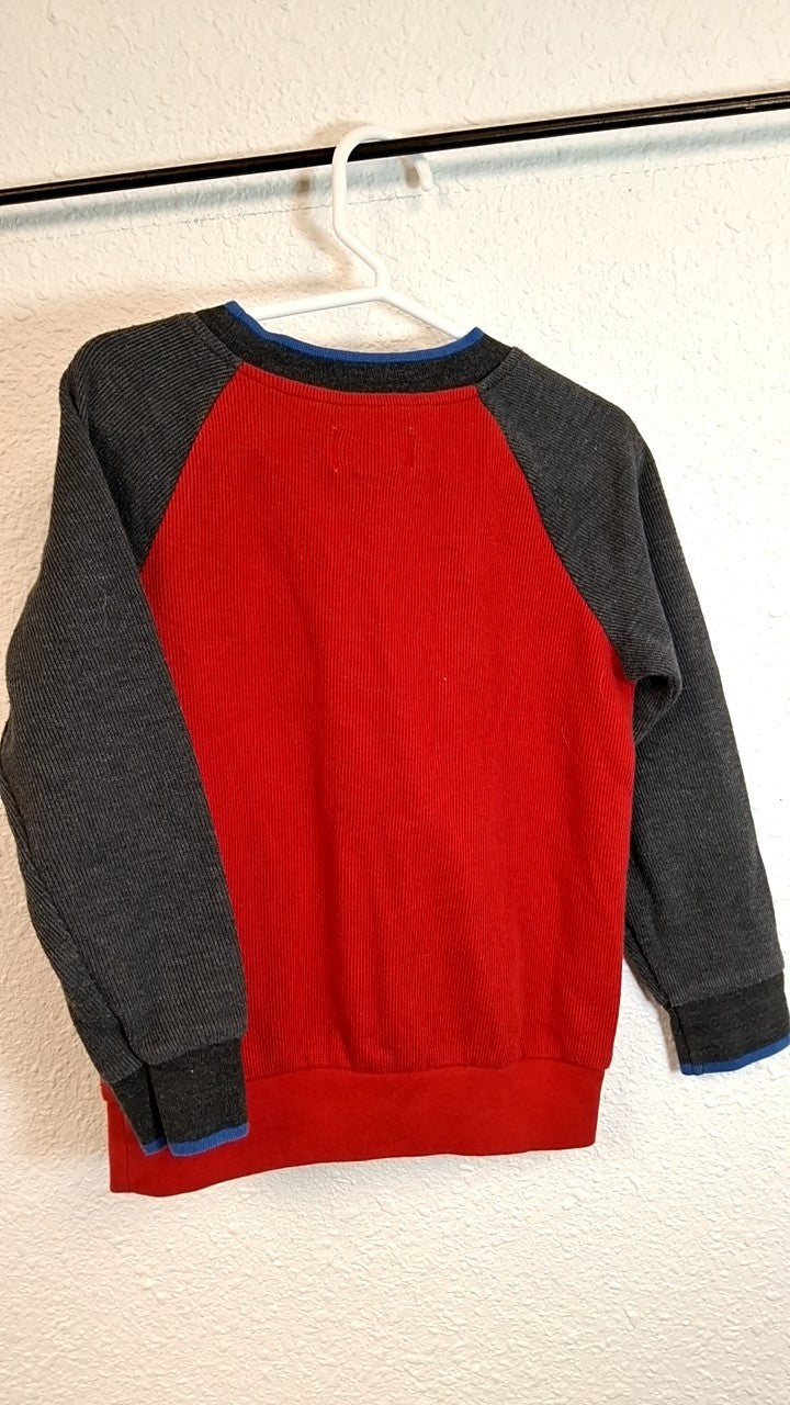 Old Navy Sweater 5T Red and Dark Gray