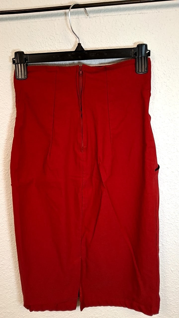 Steady Skirt L Red