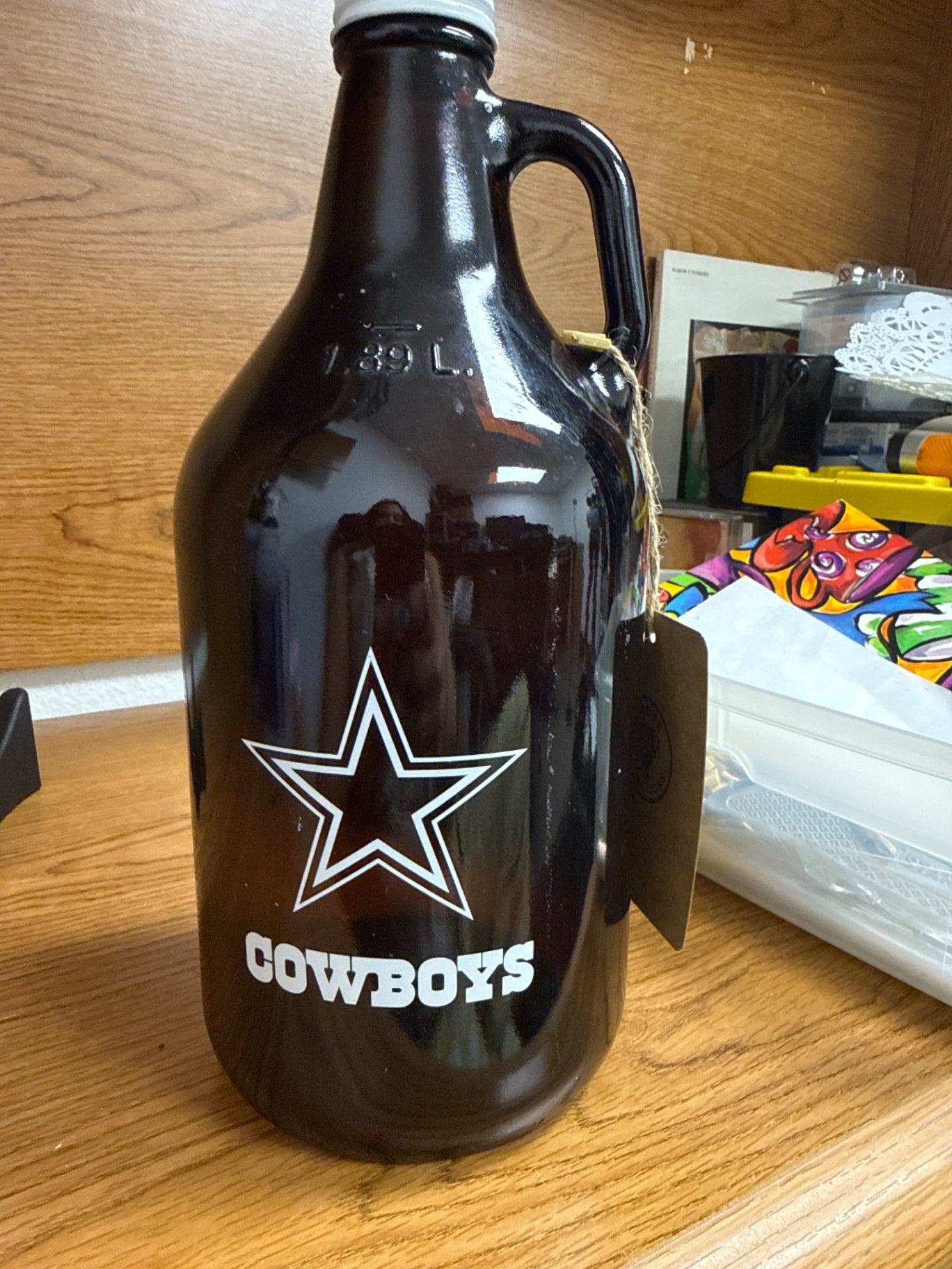 Dallas Cowboys Decor Bottle