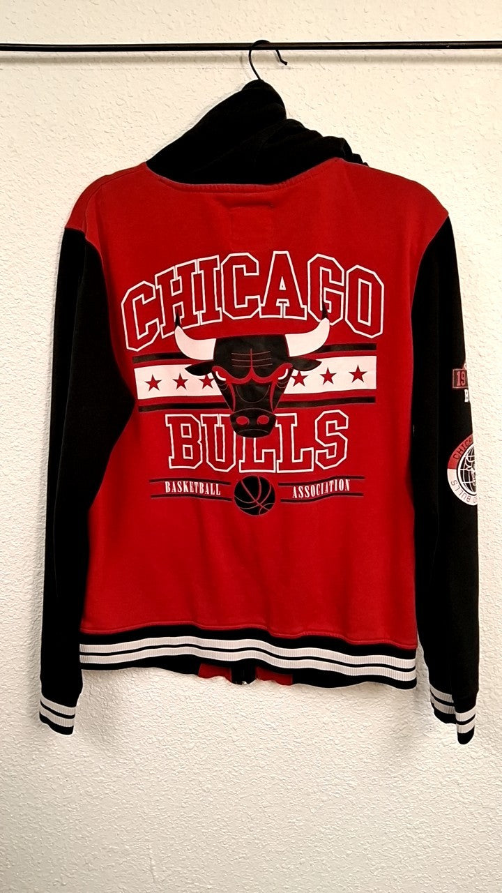 NBA Chicago Bulls Hoodie M Red and Black