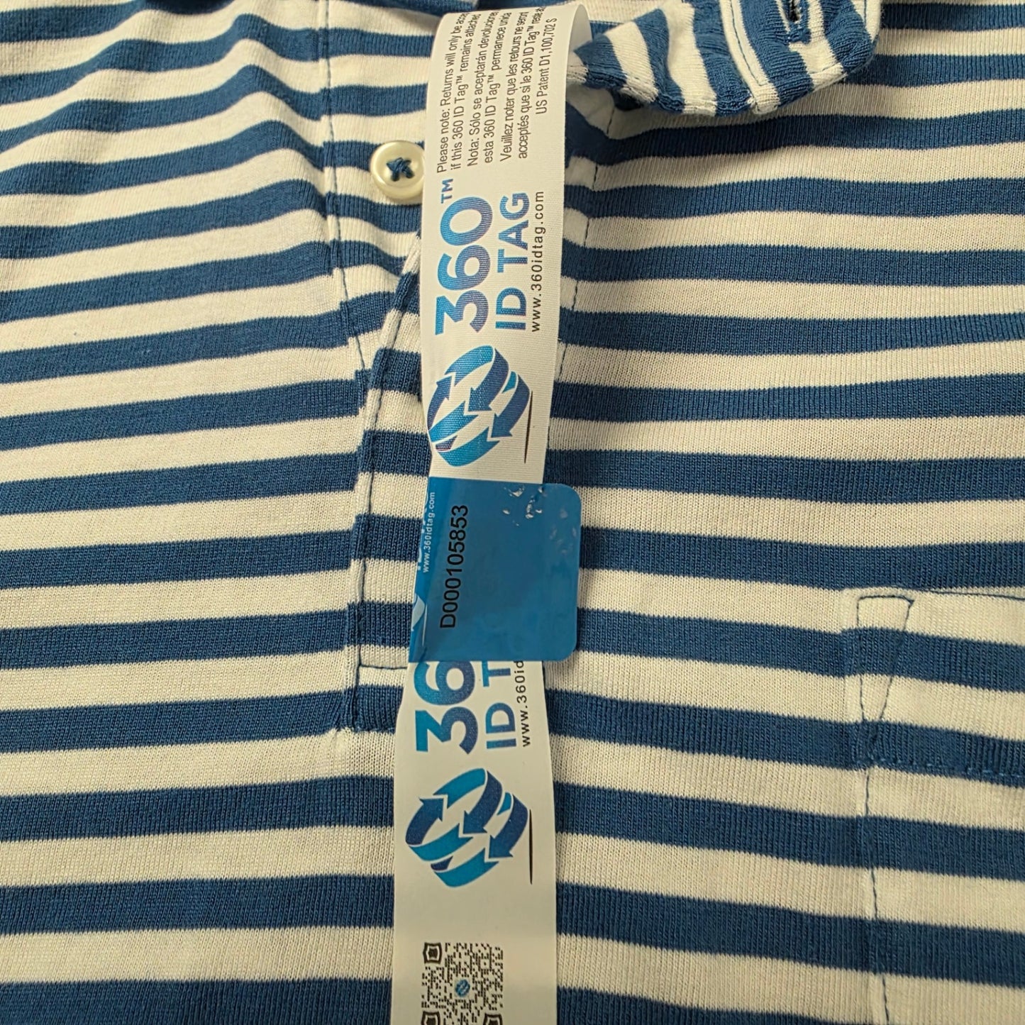 POLO Ralph Lauren Blue/White Striped M