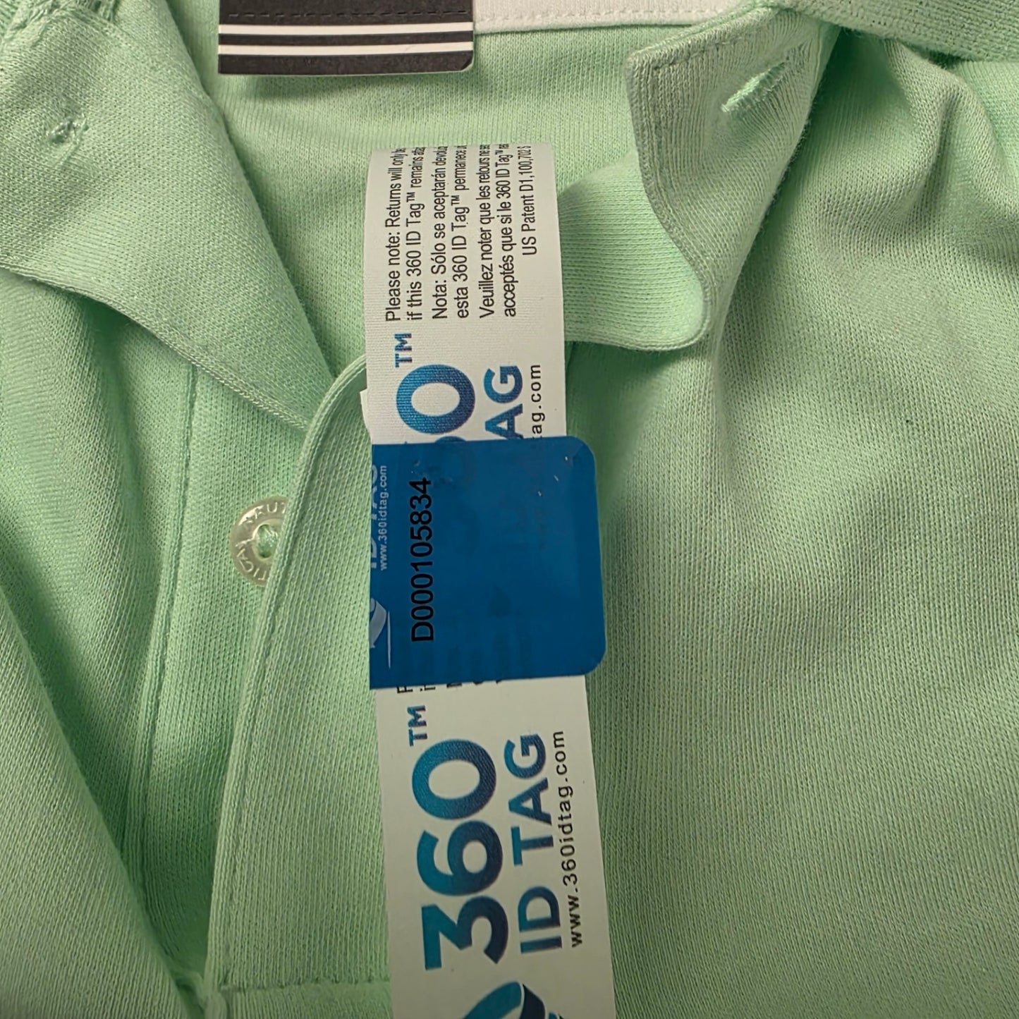 Nautica Light Green Polo L