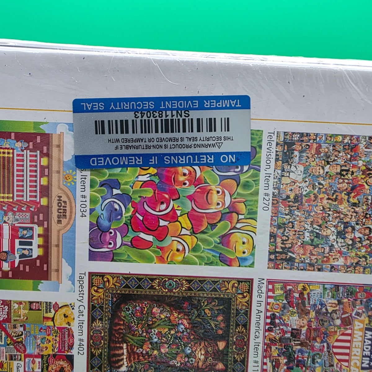 White Mountain TV History 1000 pieces puzzle