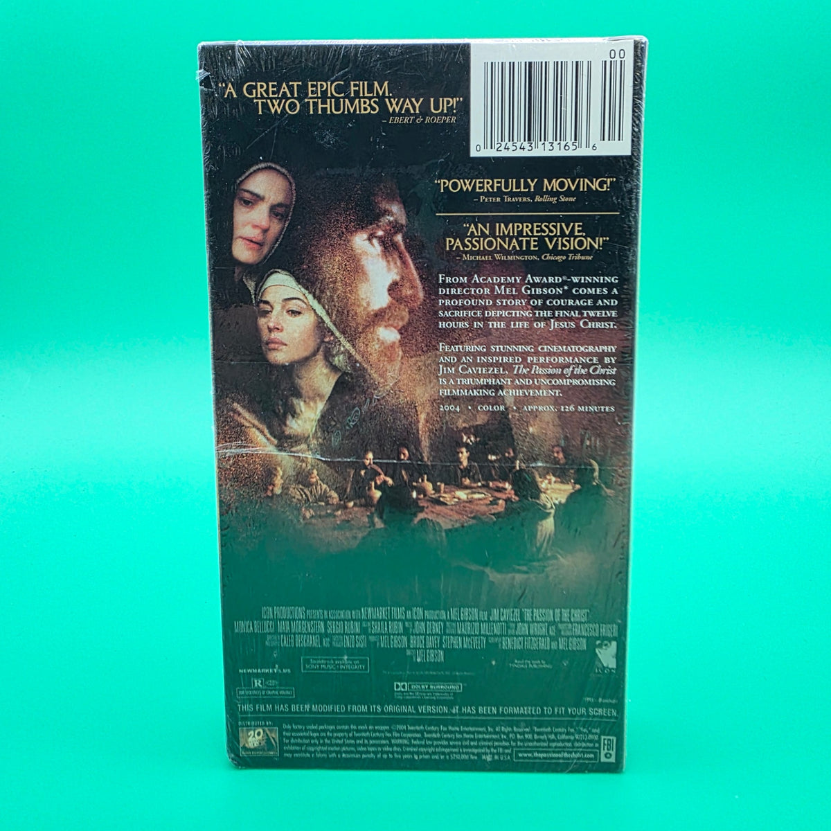 New, Sealed, Passion of the Christ NR, VHS