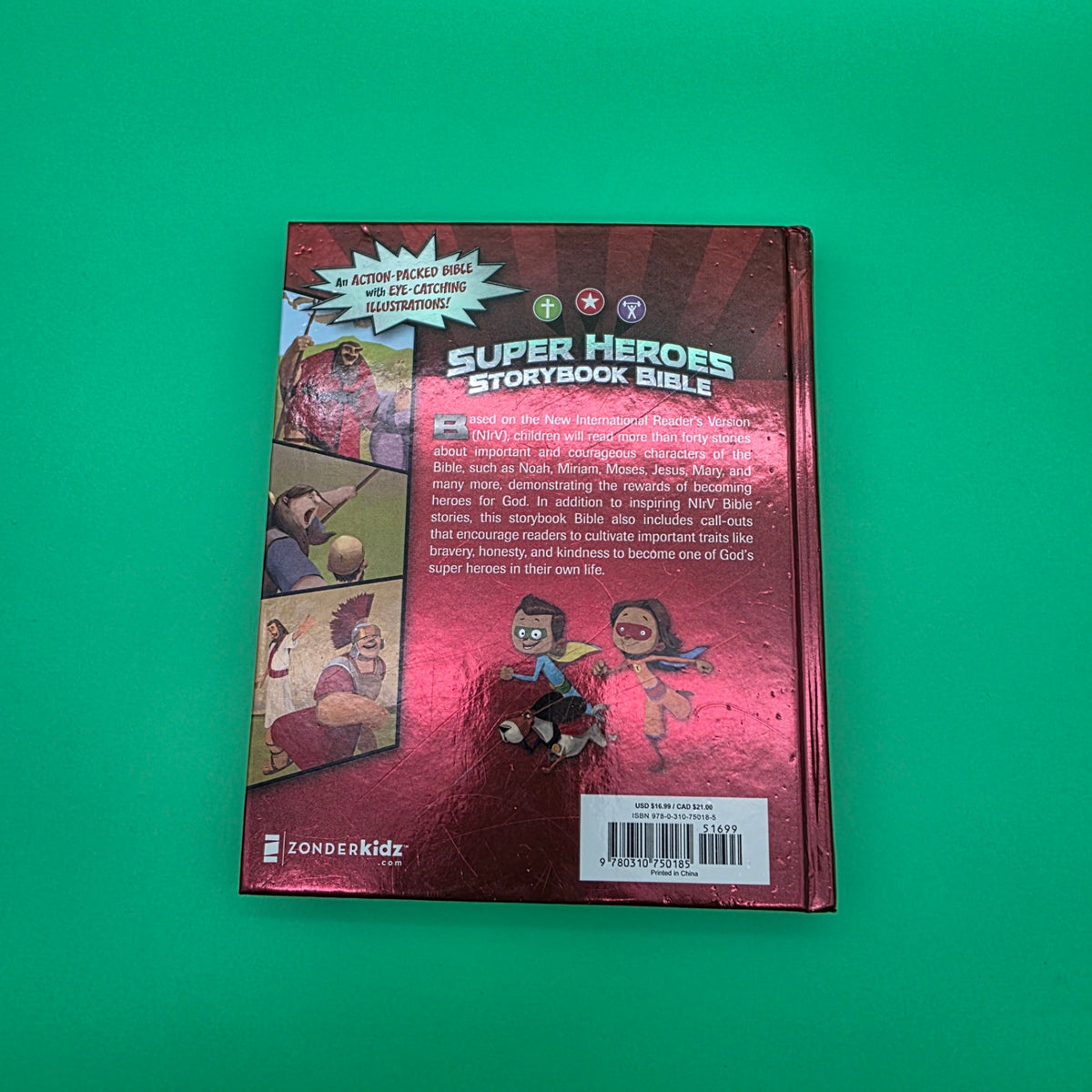 Super Heroes Storybook Bible