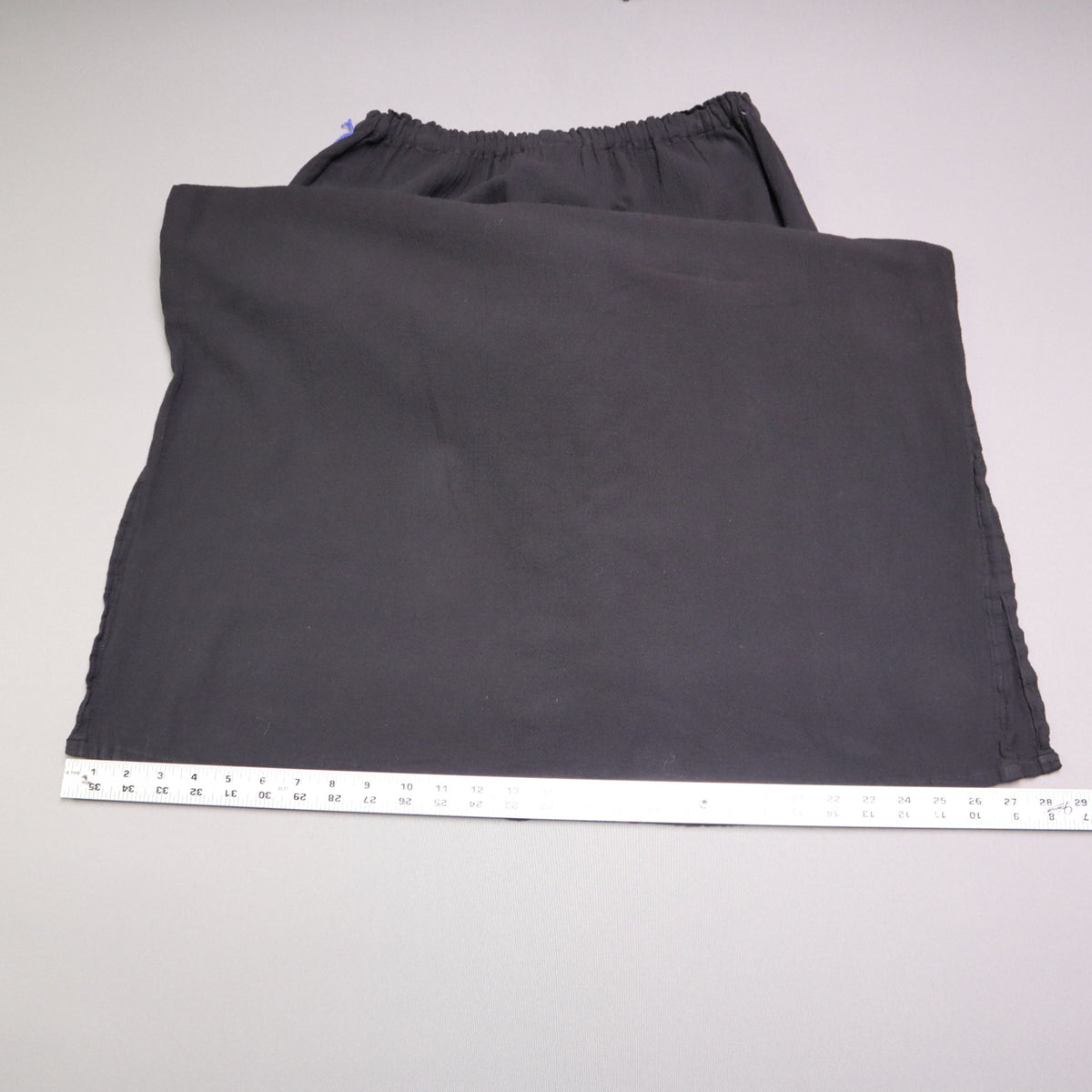 NWT Oh My Gauze Womens Lattice 2 Skirt Size 2 Black Cotton Maxi Lace Up Front