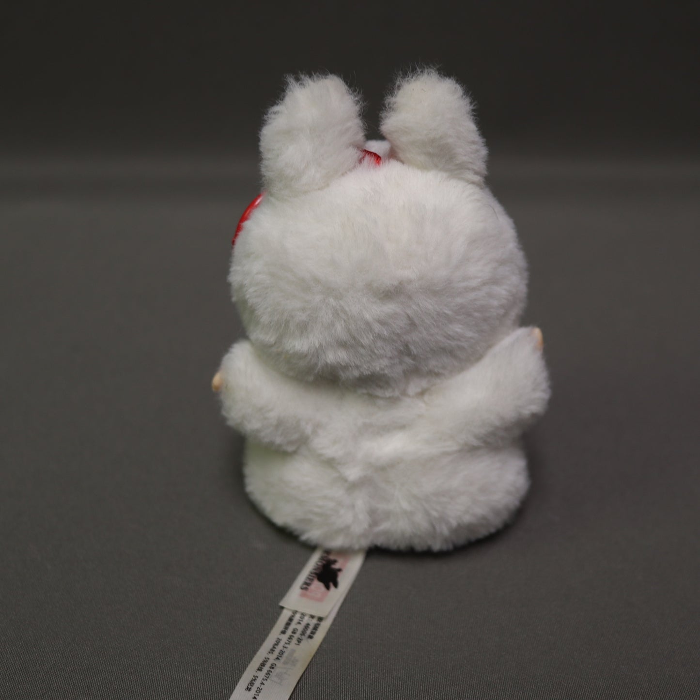 POP MART The Monsters Labubu Coca-Cola Series Plush Pendant Keychain White Bunny