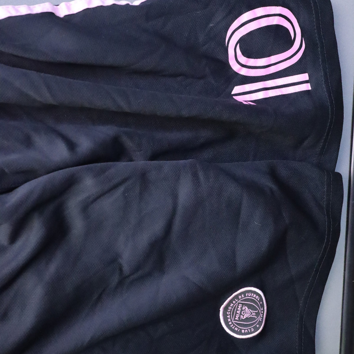 Lionel Messi Collection #10 Pink Inter Miami Style Soccer Jersey & Shorts Set L