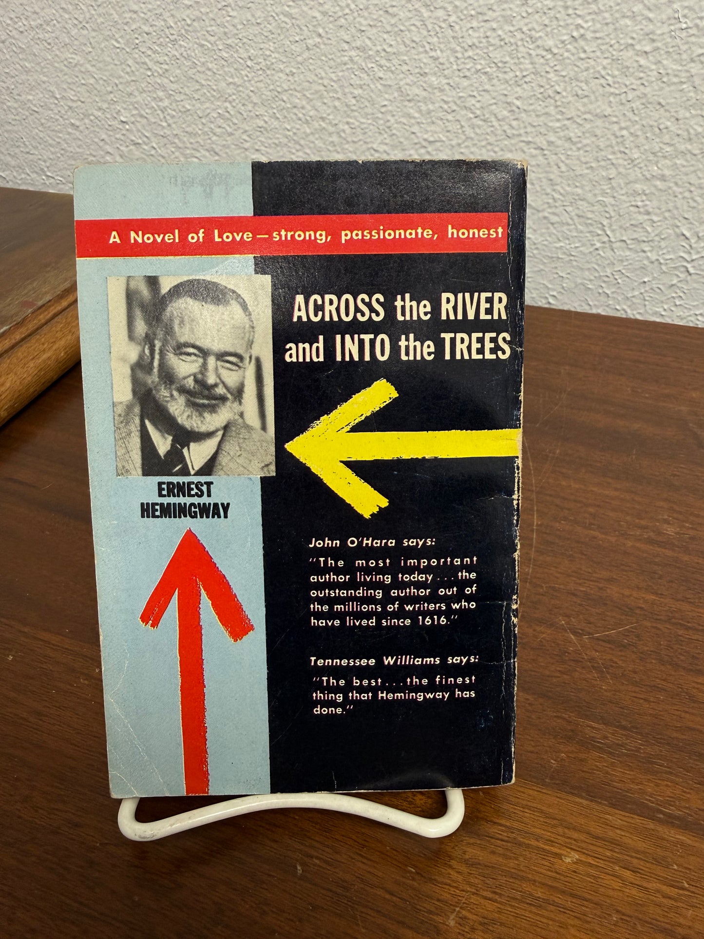 Ernest Hemingway "Across the River and Into the Trees" 1950