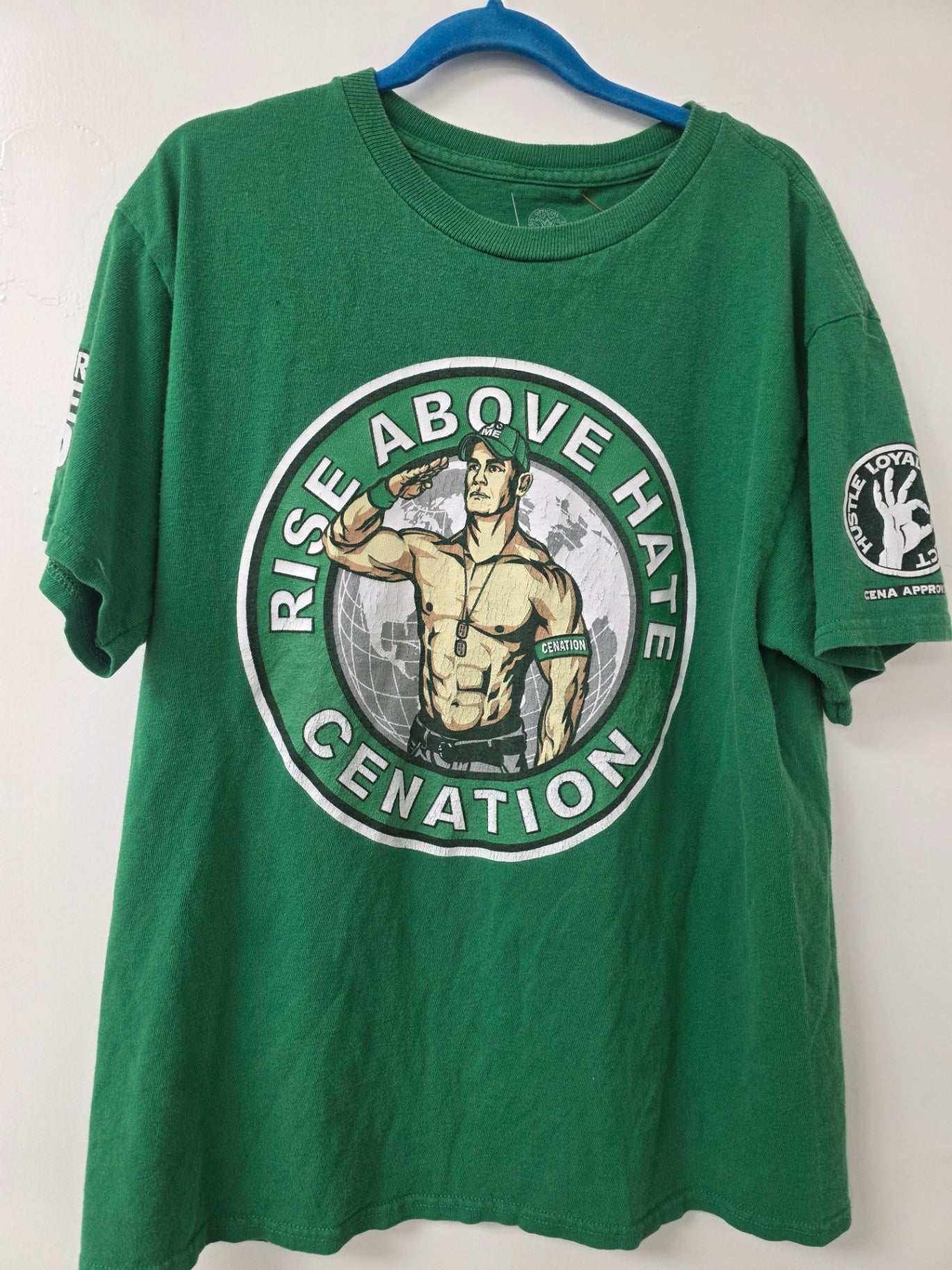 WWE T-Shirt L Green