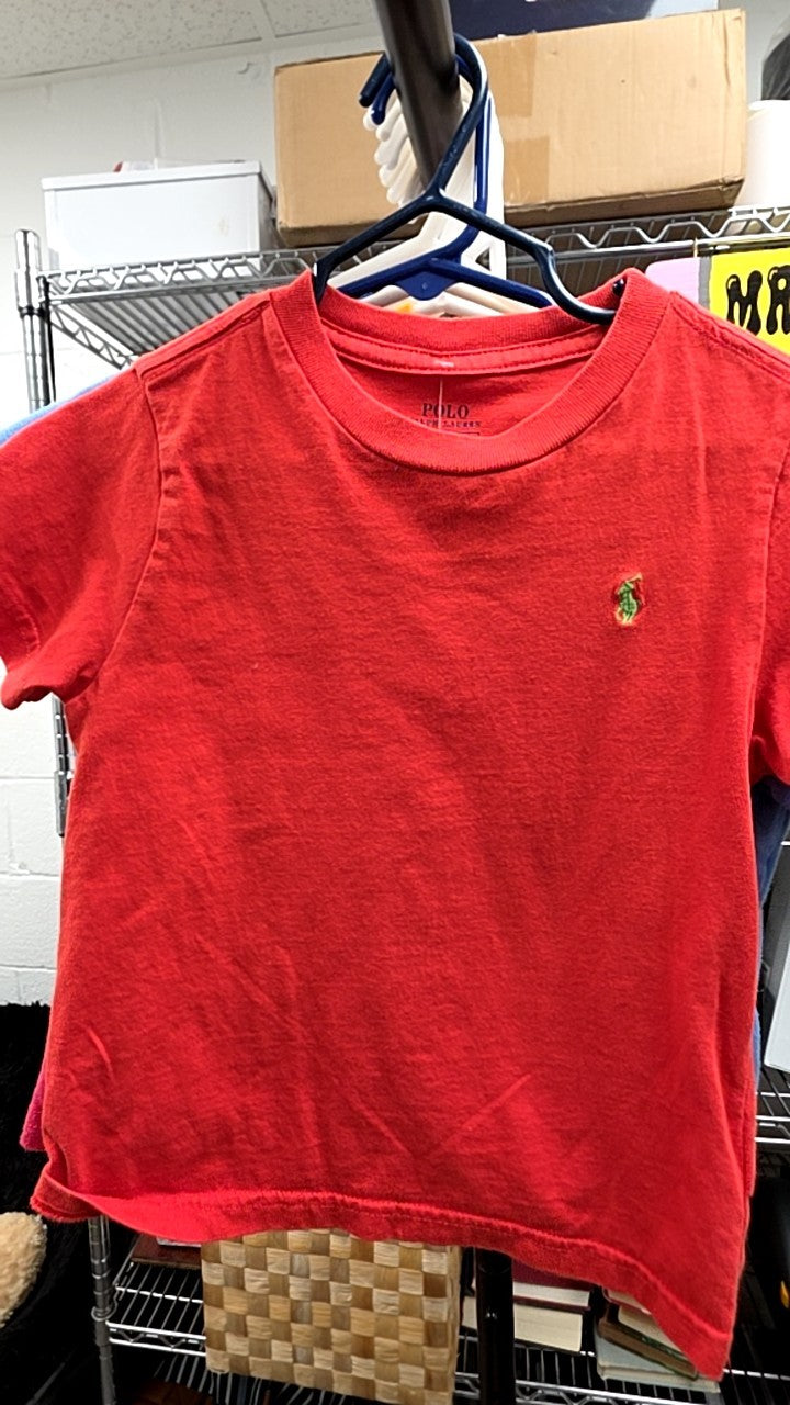 Polo Ralph Lauren T-Shirt 4T Red
