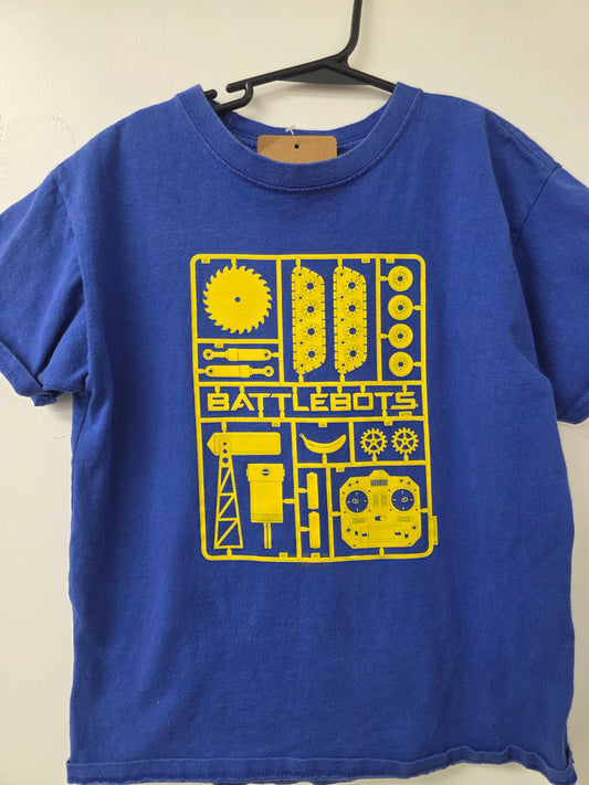 Battle Bots T-Shirt YM Blue