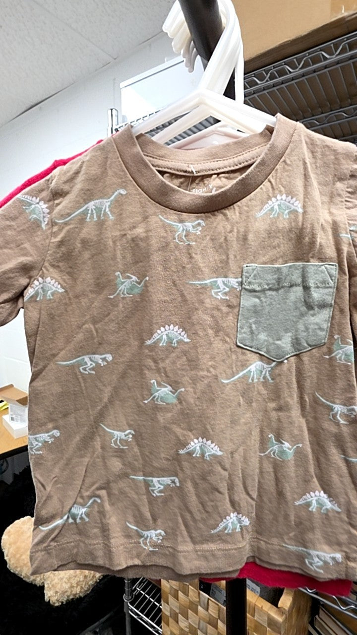 Eighty Eight Brand T-Shirt 2T Beige