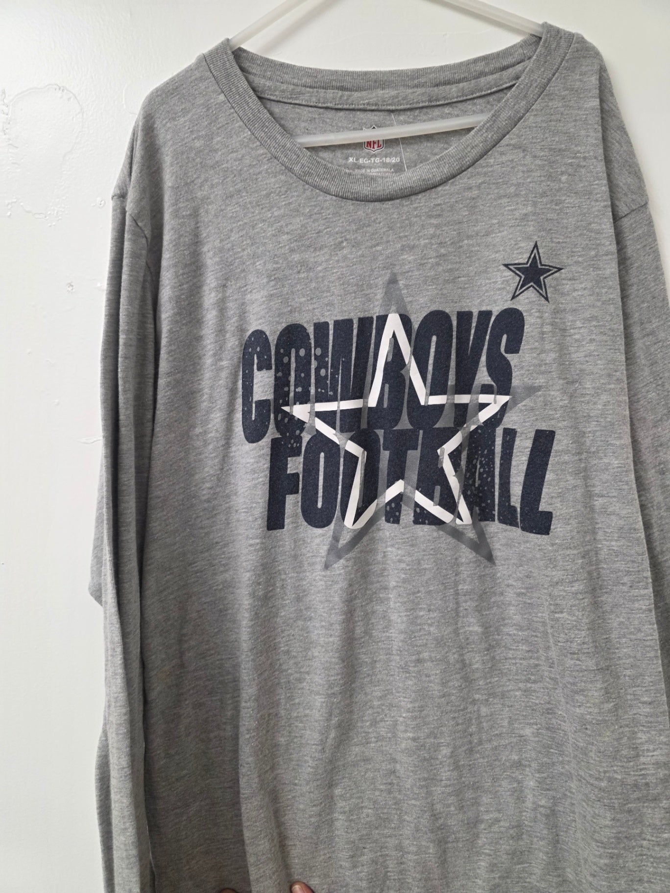 NFL Shirt XL(18/20) Gray