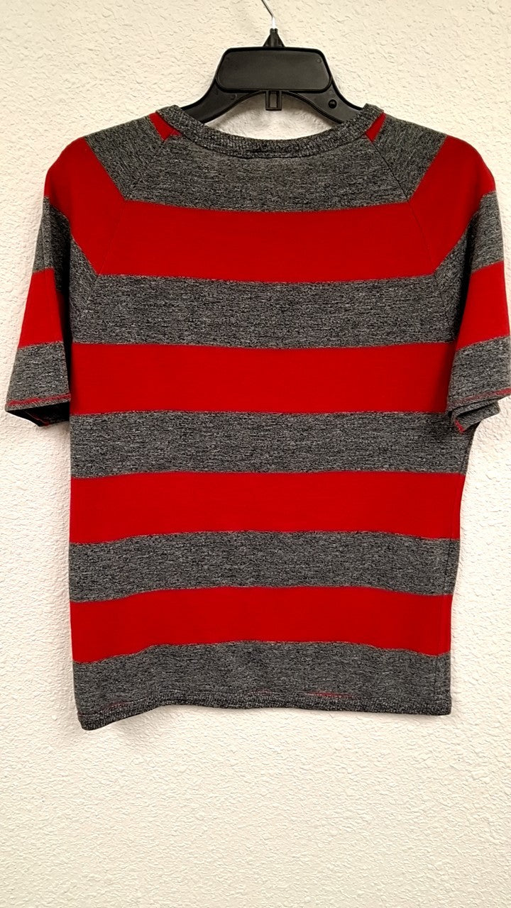 Haute Collections T-Shirt L Red and gray
