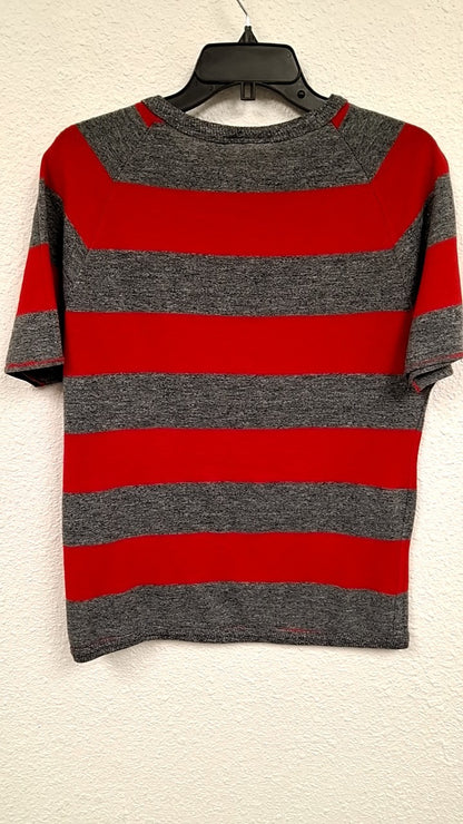 Haute Collections T-Shirt L Red and gray