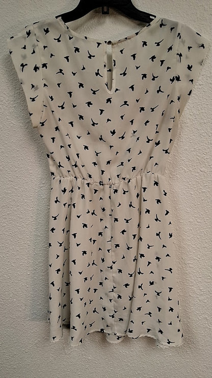 Sweet Rain Dress S White and Black