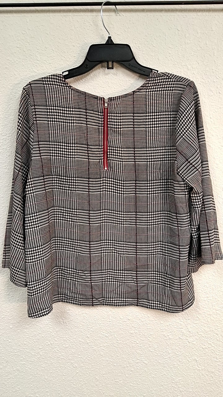 W5 Blouse Black and White