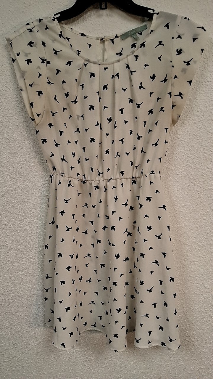 Sweet Rain Dress S White and Black