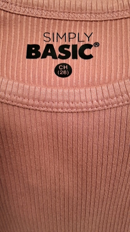 Simply Basic Tank Top S Pink