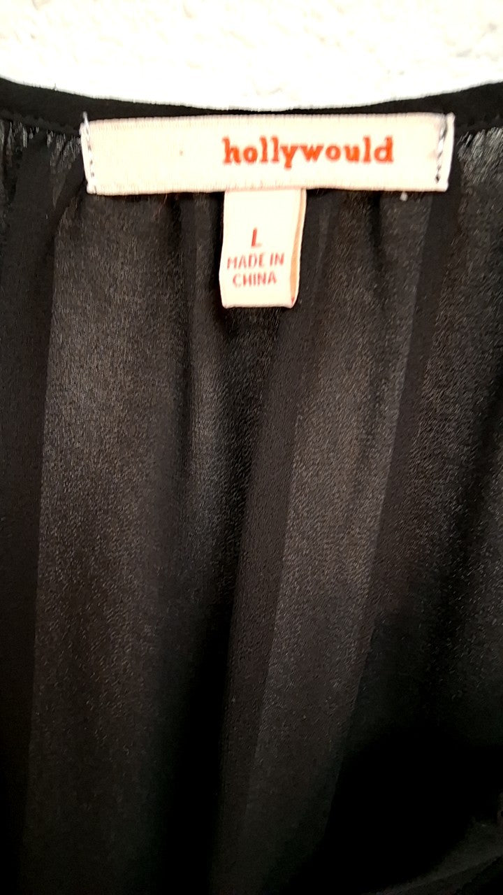 Hollywould Shirt L Black