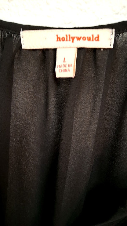 Hollywould Shirt L Black