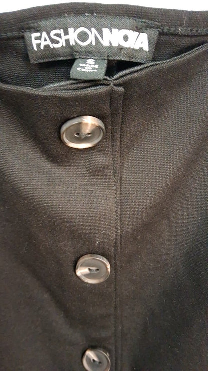 Fashion Nova Shirt S Black