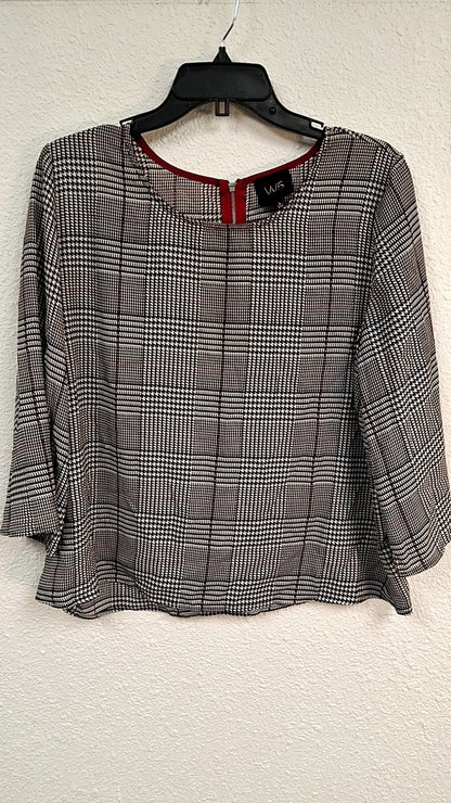 W5 Blouse Black and White
