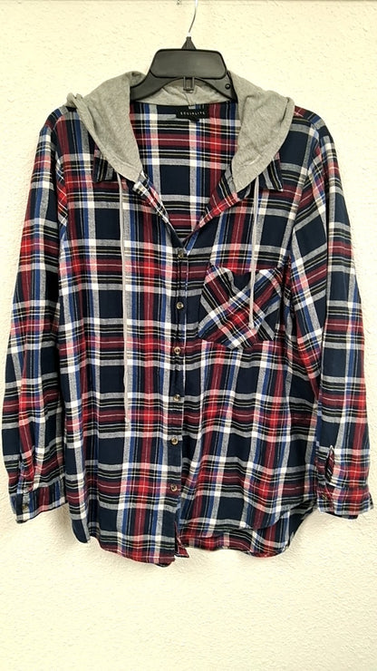 Socialite Shirt 2XL Multicolor (Red, Blue, White, Black)