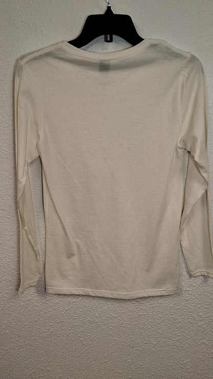 Gildan Shirt S Cream/Off-White