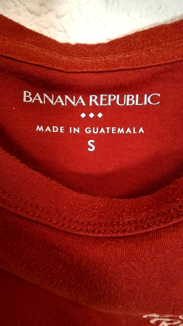 Banana Republic T-Shirt S Burnt orange