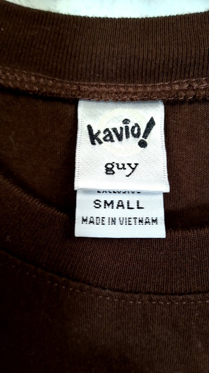 Kavio! Revolution of Kindness T-Shirt S Brown