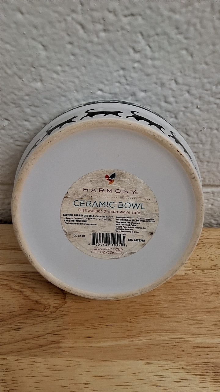 Harmony Pet Cat Food Bowl