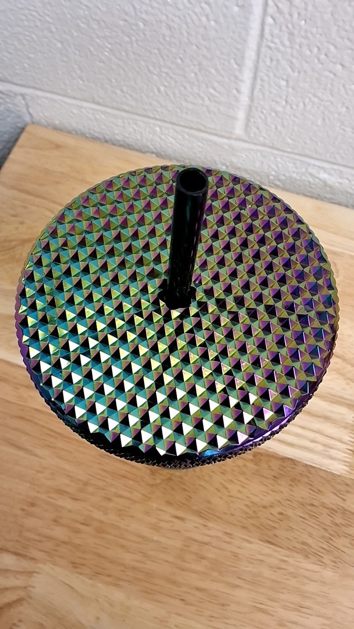 Starbucks Limited Edition Studded Oil slick Rainbow Iridescent Tumbler Fall 2023 Venti 24 oz