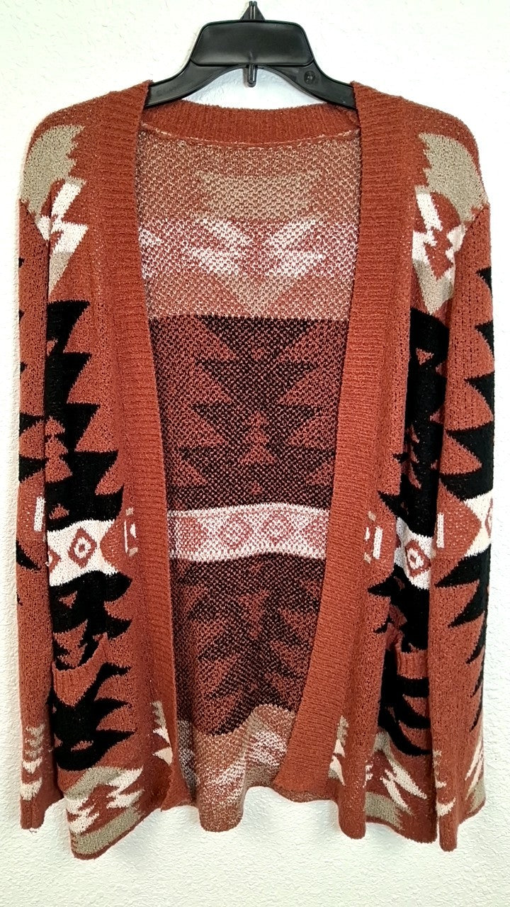 Haute Collections Sweater S Rust, Black, Beige, White