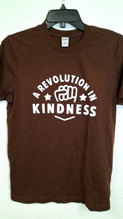 Kavio! Revolution of Kindness T-Shirt S Brown