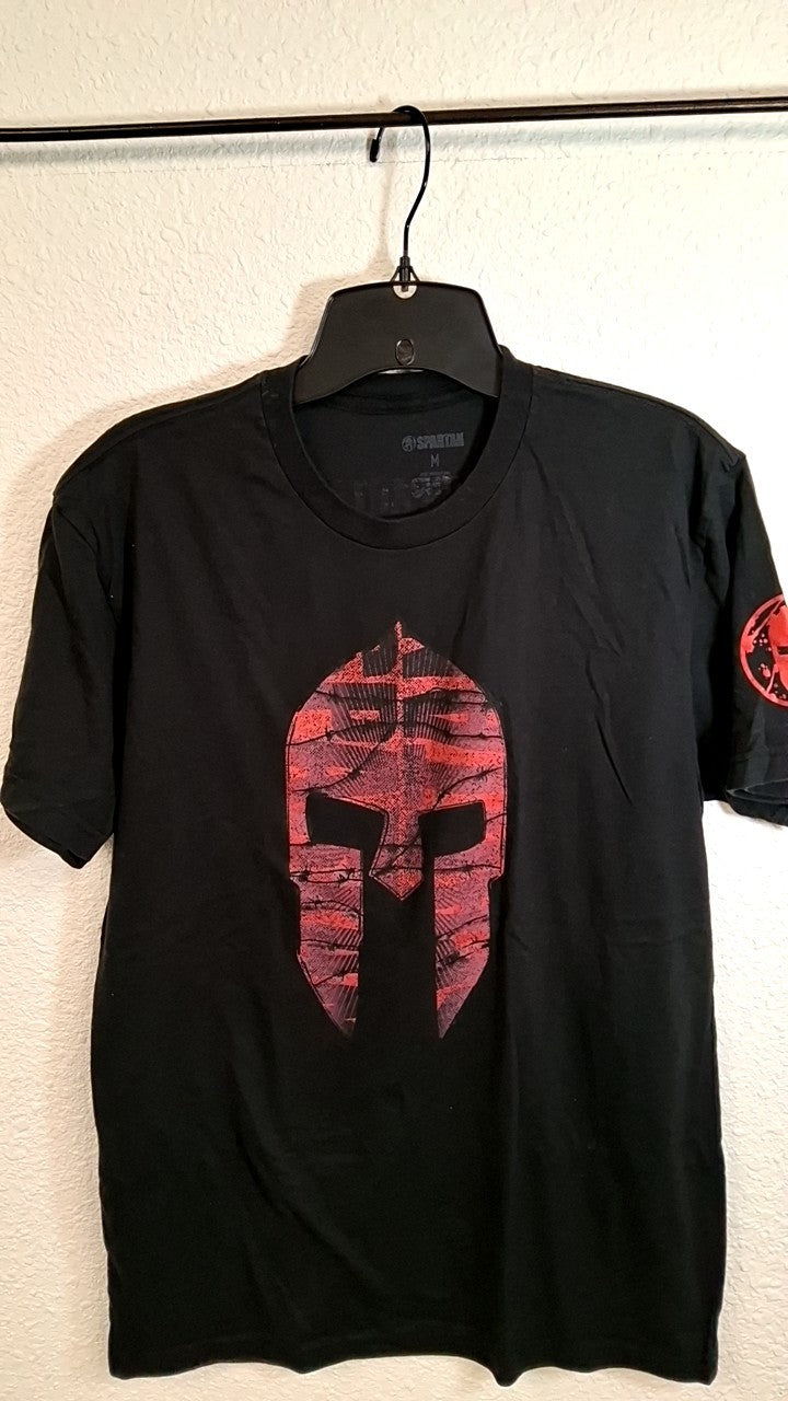 Spartan T-Shirt M Black