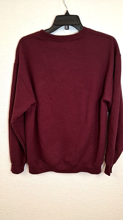 Hillman College Sweatshirt M Maroon