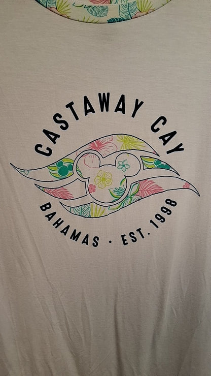 Disney Cruise Line T-Shirt L Multicolor
