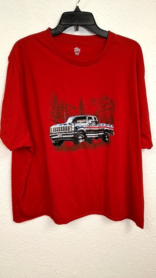 America 1776 T-Shirt 3XL Red