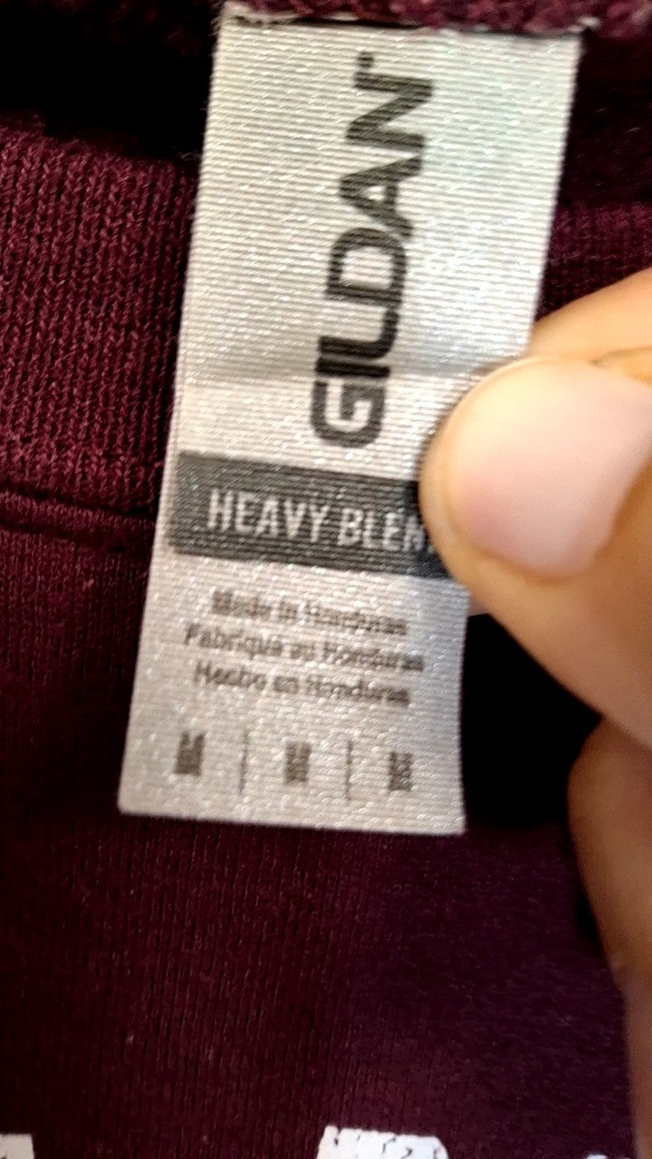 Hillman College Sweatshirt M Maroon