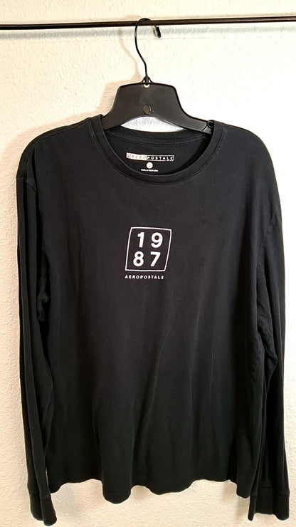Aeropostale Long Sleeve L Black